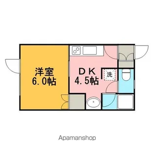 ハイツオブクレストⅡ【207号室】の間取り