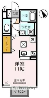 エスト・カーサ【103号室】の間取り