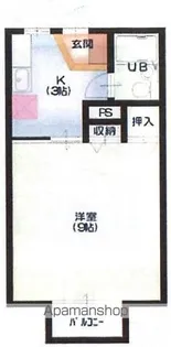 トーキュウハイツ本町通【201号室】の間取り
