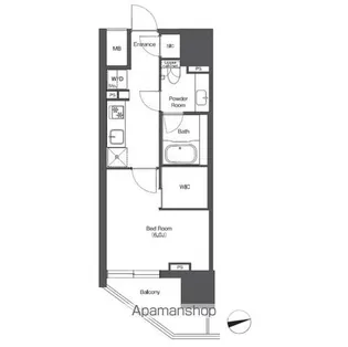 コンフォリア東陽町【3階】の間取り
