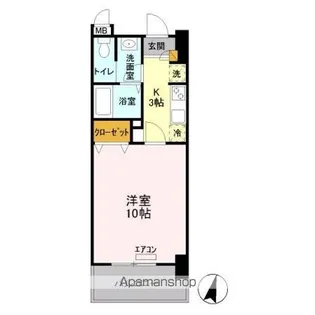 BIZ STAY 千葉・蘇我【2階】の間取り