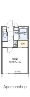 レオパレス沙羅ノ木【1階】の間取り