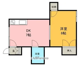 上栄ハイツ(ジョウエイハイツ)【1階】の間取り