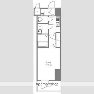 エステムプラザ横濱関内【7階】の間取り