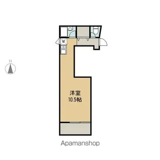 MフラッツⅢ【401号室】の間取り
