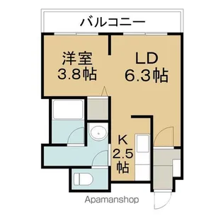 セフィーラトキア【3階】の間取り