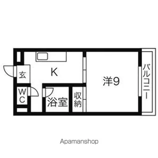 シティハイツ名城 II【2階】の間取り