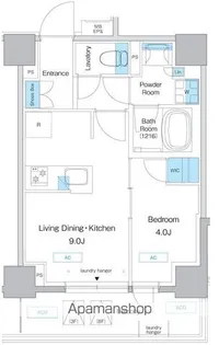 プレディアコート板橋【4階】の間取り