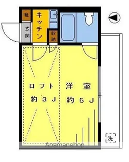 ライフピアムーン【2階】の間取り