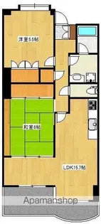 UCレジデンス小沢町【7階】の間取り