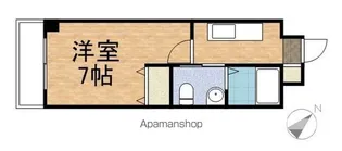 LASANTE立川【5階】の間取り