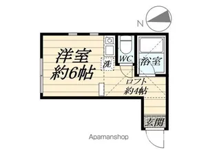 ユナイト保土ヶ谷サンターナ・デ・リベロ【210号室】の間取り