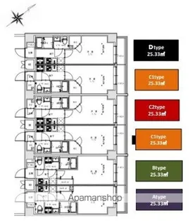 SーRESIDENCE王子TERCERA【4階】の間取り