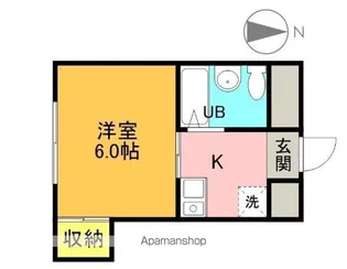 REDEAL国立【302号室】の間取り