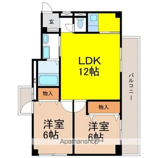 コンテッサトーレ【3階】の間取り