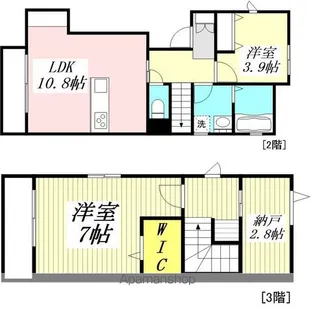 AMPELMANN 西棟【2階】の間取り