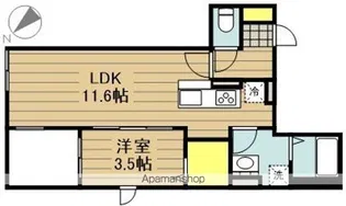 PREXION BACE【1階】の間取り