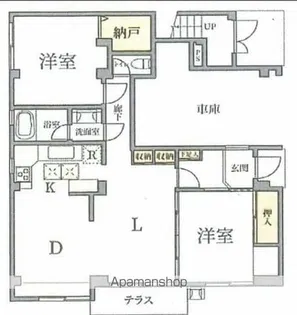Core濱吉【1階】の間取り