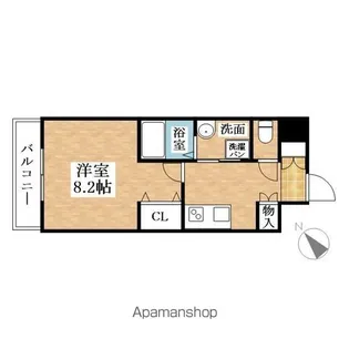 レジデンシア小牧駅前【905号室】の間取り