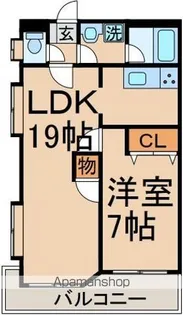 GRAND SLAM青梅【2階】の間取り