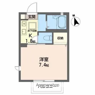 ディアス池ノ台【1階】の間取り
