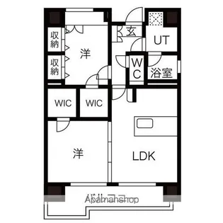 C.P.PURE1608【12階】の間取り