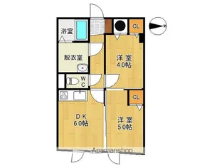 アイビーE【3階】の間取り