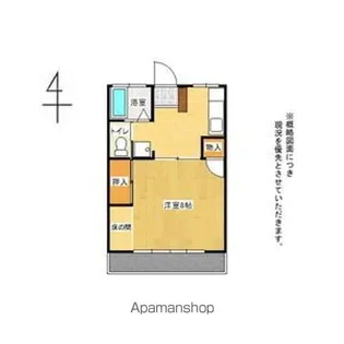 コーポ高橋【202号室】の間取り
