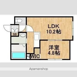 ROSE TERRACE【2階】の間取り