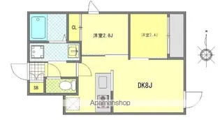 MONOLITH錦糸町【3階】の間取り