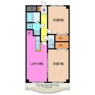 SOLEIL【1階】の間取り