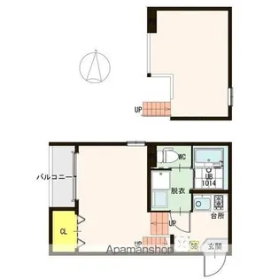 PLUMERIA【2階】の間取り