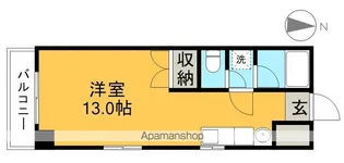 ストーク天神【2階】の間取り