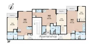 グランディール千葉新宿【3階】の間取り