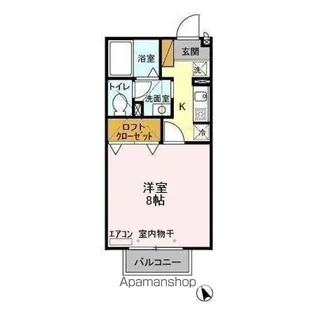 メルベーユ パル【2階】の間取り