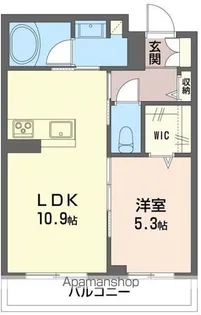 ヴィアソーレ【1階】の間取り
