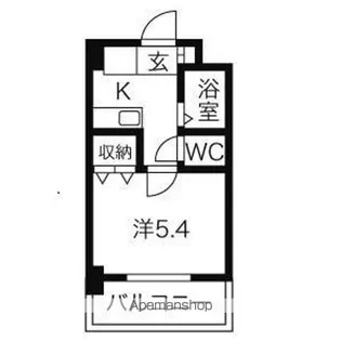 びいⅠ千種【5階】の間取り