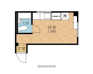 永代町ハイツ【102号室】の間取り