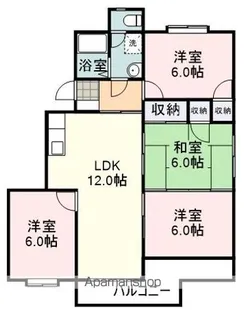 第二ゴトウハイツ【2階】の間取り