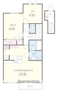 Pronity【2階】の間取り