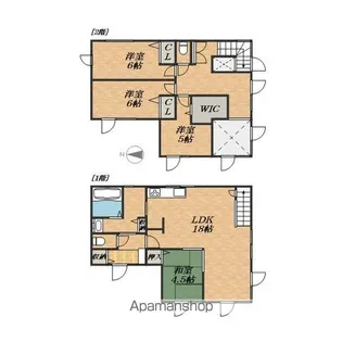 北海道帯広市西二十四条南2丁目【一戸建】の間取り