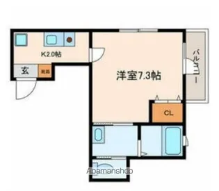 メゾン・ド・シャルム【3階】の間取り
