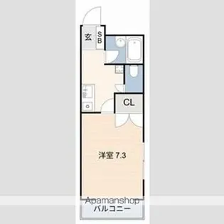 ラピアス吹上【5階】の間取り