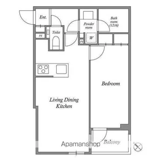 ACP RESIDENCE 新江古田【302号室】の間取り