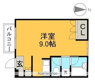 リドヴェール【1階】の間取り