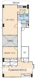 HARAビル【2階】の間取り