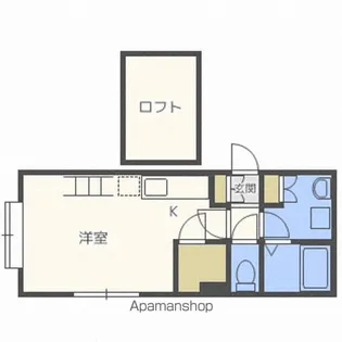 ベルフロント南郷II【1階】の間取り