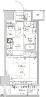 KNOTS大山【8階】の間取り