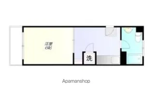 ハイツ植野【1階】の間取り