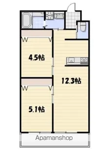 LYK都町C棟【2階】の間取り